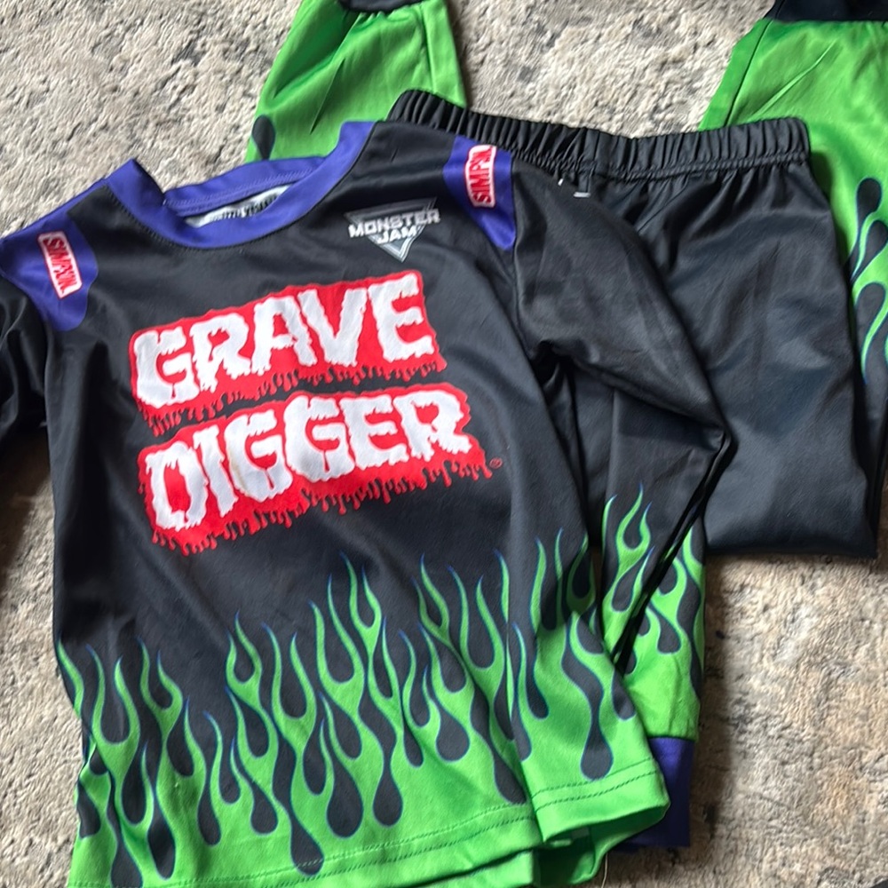 Grave Digger Monster Jam Costume